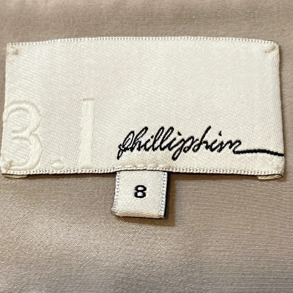 3.1 Phillip Lim Cream Mini Skirt with Draped Ruffle - Picture 2 of 8